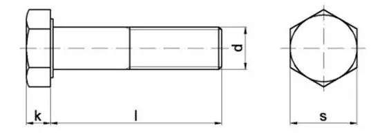 Болт стяжний М30х473